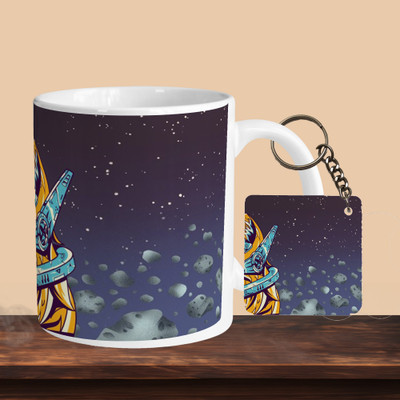 VM MALL 101_Astro Cat R-S Ceramic Coffee Mug(330 ml)