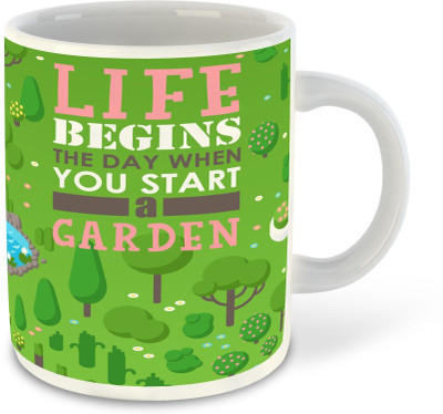 RADANYA PACK 2_Chess2-CM-1529 Ceramic Coffee Mug(352 ml, Pack of 2)