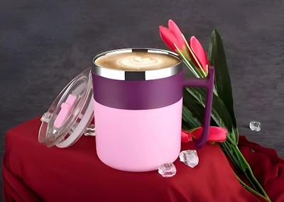 Gripwell Fresho Coffee Lover's First Preferable Sipper Lid Stainless Steel 300ML Stainless Steel, Plastic Coffee Mug(300 ml)