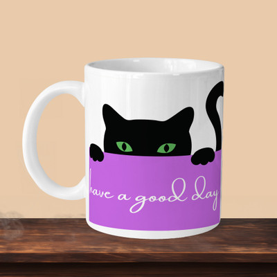 Print Ginnie 101_Have A Day L Ceramic Coffee Mug(325 ml)