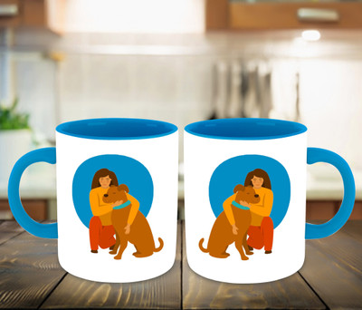 FLEXERSTYLE NEW2025-Mug PetLover325 ml pack of 1 _NEW Ceramic Coffee Mug(325 ml)