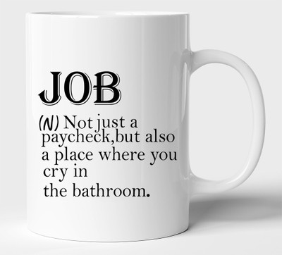 BLISSart NEW_BLS-PM-KP2328-B Ceramic Coffee Mug(350 ml)