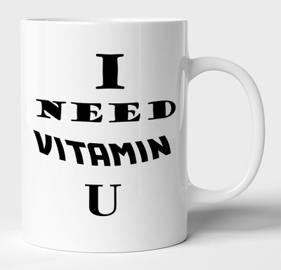 BLISSart NEW_BLSPMJP636-W Ceramic Coffee Mug(350 ml)