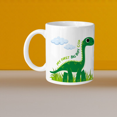 VM SHOPPING MALL VM Coffee Time L Ceramic Coffee Mug(300 ml)