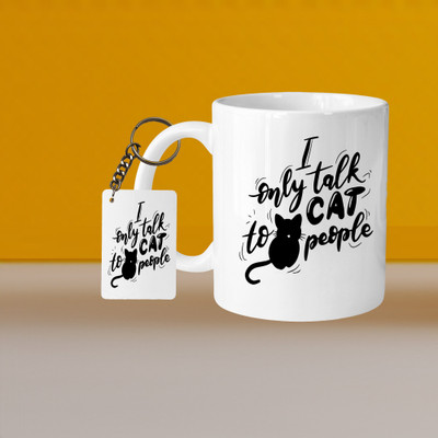 Print Ginnie 101_VM Happy L Ceramic Coffee Mug(325 ml)