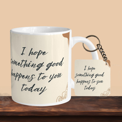 VMSHOPPINGMART 101_I Hope Something R-S Ceramic Coffee Mug(330 ml, Pack of 2)
