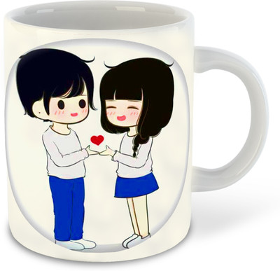 FLEXERSTYLE NEW2025-Mug Mixtheme-CM-325 ml pack of 1 _NEW Ceramic Coffee Mug(325 ml)