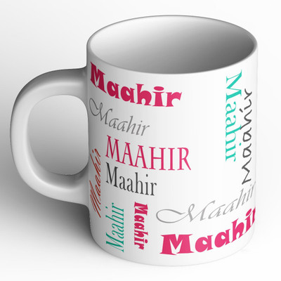 Abaronee 1010_Maahir b004 in name 001 Ceramic Coffee Mug(350 ml)