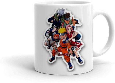 DFLEXPRINTS NARUTO ENEMI UNIQUE COFEE MUG Ceramic Coffee Mug(350 ml)