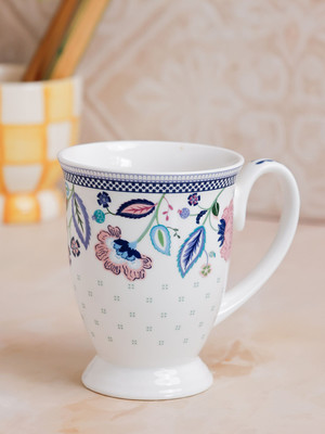 CLAY CRAFT A Versatile & Stylish Milk, 1 Piece Ceramic Coffee Mug(300 ml)