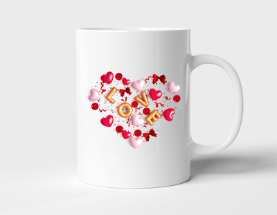 BLISSart NEW_BLSPMJP522-B Ceramic Coffee Mug(350 ml)