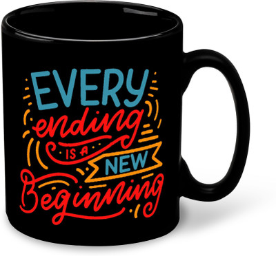 FLEXERSTYLE NEW2025-Mug BlackPatch-CMC-3325 ml pack of 1 _NEW Ceramic Coffee Mug(325 ml, Pack of 2)