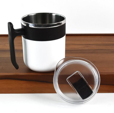 Raptas Stainless Steel 350ml, Double Wall Stainless Steel Coffee Mug(350 ml)