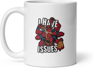 Cheeksy I Have Different Issues Ceramic Coffee Mug(350 ml)
