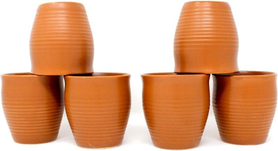 Kulladh MFYYHC577 Ceramic Coffee Mug(300 ml, Pack of 6)