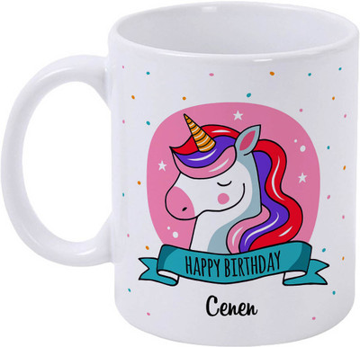 sublix Unicorn Jaimathi mug pack of 1 ceremic Ceramic Coffee Mug(350 ml)