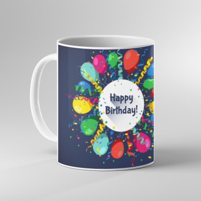 Keviv Printed Cups, Best Gifts -D210 Ceramic Coffee Mug(325 ml)