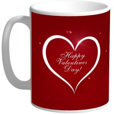 blinkNshop Valentine's Ceramic Coffee Mug(325 ml)