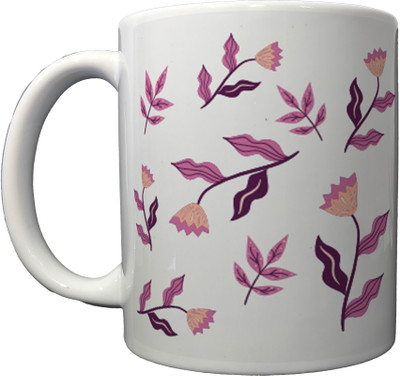 Print Ginnie 101_Bee happy Ceremic Coffee mug 300 ml Ceramic Coffee Mug(325 ml)