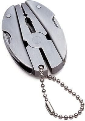 NAKSHT Folding Pliers and Multitool Set - Your Perfect Outdoor Companion keychain Multi Utility Plier(1 Tools, Silver)