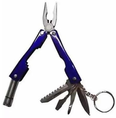 Wolzook 9 in 1 Micro Plier Tool Kit Multi Utility Plier Multi Utility Plier(9 Tools, Multicolor)
