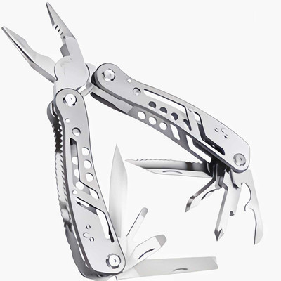 ABHAS 24-in-1 Multi-Function Plier Multi Utility Plier(1 Tools, Silver)