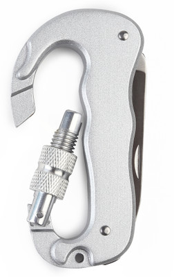 Flipkart SmartBuy Silver Multi-Utility 5 in 1 Key Chain