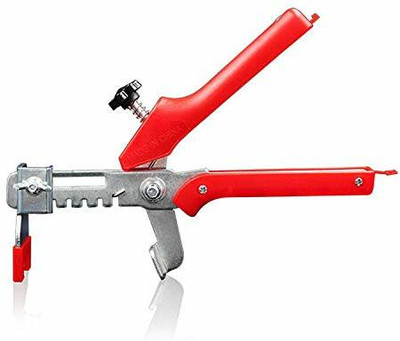 Godavari Floor Plier Tile Locator Leveling System Wedges Ceramic Multi Utility Plier(1 Tools, Red)