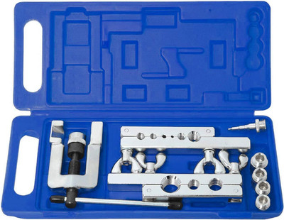 uptodatetools Flaring Tool Kit Swaging Tool Kit 45 Degree Tubing 1/8 to 3/4 inch Swage Tool Multi Vise Tool