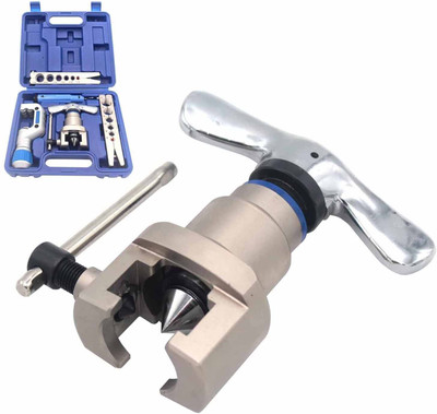 uptodatetools CT-N806AM-L Copper Ratchet Flaring Tool Flare Kit 6-19mm Eccentric Flaring Tool Multi Vise Tool