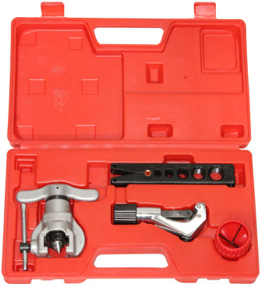 Digital Craft Eccentric Flaring Tool Kit 1/4 to 3/4 Inch Tube Expander With 4-28mm Pipe Cutter Multi Vise Tool