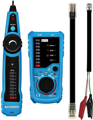 Techtest Wire Tracker Fwt11 Network Cable Tester Rj11 Rj45 Cable Tester Wire Tracker Cable Tester For Rj11 Rj45 Cable Tester Wire Tracker Telecom Line Tester Ethernet Network Tester Digital Multimeter(Blue 2000 Counts) Techtest Wire Tracker Fwt11 Network Cable Tester Rj11 Rj45 Cable Tester Wire Tracker Cable Tester For Rj11 Rj45 Cable Tester Wire Tracker Telecom Line Tester Ethernet Network Tester Digital Multimeter(Blue 2000 Counts)