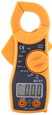 NITYA Digital Clamp Meter Digital Multimeter AC DC Voltmeter Ammeter Ohmmeter Volt Digital Multimeter(Multicolor 2000 Counts)