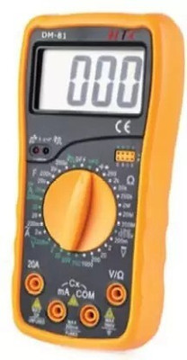 HTC Instrument Dm-81 3½ Digital Multimeter -TRMS_ Live Testing-With 1 Year Warranty Digital Multimeter(3200 Counts)