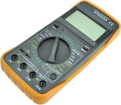 BALRAMA DT9205A Multimeter , LCD Multimeter With Probes Digital Multimeter (multicolor 2 Digital Multimeter(2000 Counts)
