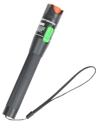 Tesktech Visual Fault Locator 30mw light fiber optical tools Optic Cable Laser Light Analog Multimeter(Orange, Black 2000 Counts)