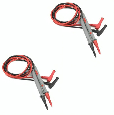 VMTRONIX Heavy-Duty Multimeter Test Wire | 1000V 20A |Universal Plug Probes |For Analog & Digital Multimeter(Multicolor 2000 Counts)