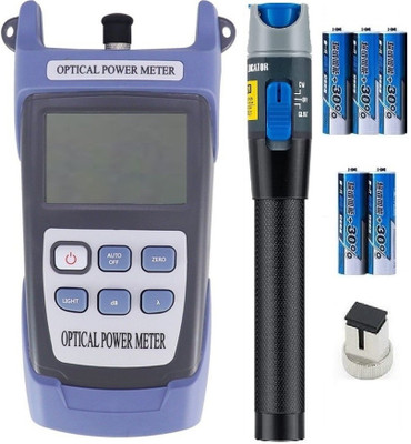 Techtest Optical Fiber Power Meter VTC-830 with Fiber Optic Visual Fault Locator 10MW Cable Tester VFL 10KM Laser Light Source Pen Optic Power Meter with Laser Optic Fiber Optical Fiber Laser Light Power Meter Optic Cable Tester Laser Power Meter Digital Multimeter(Blue, Grey 2000 Counts) Techtest Optical Fiber Power Meter VTC-830 with Fiber Optic Visual Fault Locator 10MW Cable Tester VFL 10KM Laser Light Source Pen Optic Power Meter with Laser Optic Fiber Optical Fiber Laser Light Power Meter Optic Cable Tester Laser Power Meter Digital Multimeter(Blue, Grey 2000 Counts)