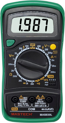 Divinext Multi Tester Mastech MAS830L Digital Multimeter - Original Digital Multimeter(Green 2000 Counts)