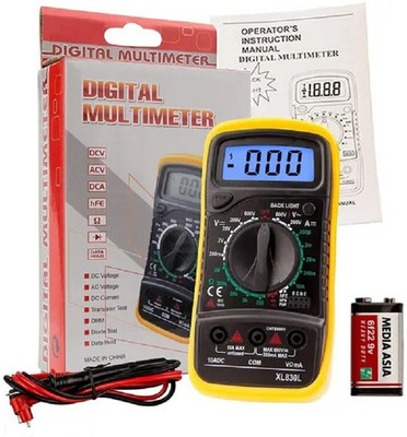 BALRAMA XL830L Digital Multimeter Voltage Tester Tools AC DC Digital Multimeter(2000 Counts)