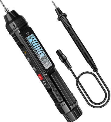 Tomtopp Live Wire Detection, Resistance, Continuity, Capacitance, and Diode Testing Digital Multimeter(Black 4000 Counts)