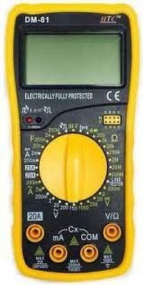 sprk HTC DM 81 Digital Multimeter Alongwith Calibration Certificate Digital Multimeter(2000 Counts)
