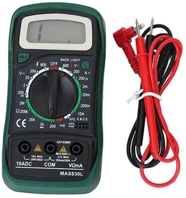 BALRAMA MAS830 Digital Multimeter Multimeter Kit Multi Meter Digital Multi Meter Digital Multimeter(Green 2000 Counts)