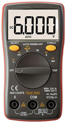 PBSS MetroQ MTQ 109+ Multimeter, Digital Multimeter(Black 6000 Counts)