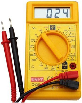 BALRAMA digital multimeter dt 830d 2000 count Digital Multimeter(Yellow 2000 Counts)