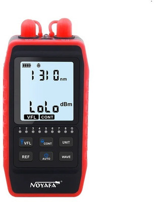 Optrotech Optical Power meter NF-908L Digital Multimeter(Red, Black 2000 Counts)