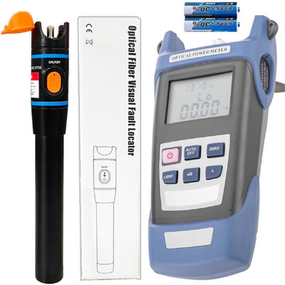 Techtest Ftth Fiber Optical Power Meter -50 to +20 With 10mw Vfl Visual Fault Locator Digital Multimeter(Blue 2000 Counts) Techtest Ftth Fiber Optical Power Meter -50 to +20 With 10mw Vfl Visual Fault Locator Digital Multimeter(Blue 2000 Counts)