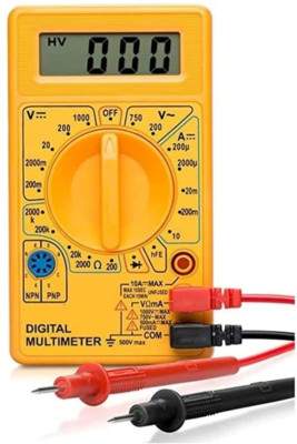 High Q UNITY DIGITAL MULTIMETER (2000 COUNTS) Digital Multimeter(Yellow 2000 Counts)
