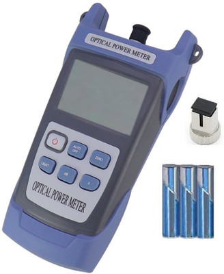 Techtest VTC-830 Optical Power Meter Fiber Laser Cable Db Tester Optic FTTH Telecom CATV Digital Multimeter(Blue 2000 Counts)