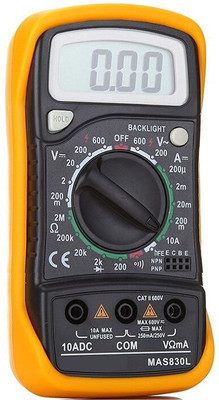BALRAMA MA830L Digital Multimeter Digital Multimeter(Black, Yellow 2000 Counts)